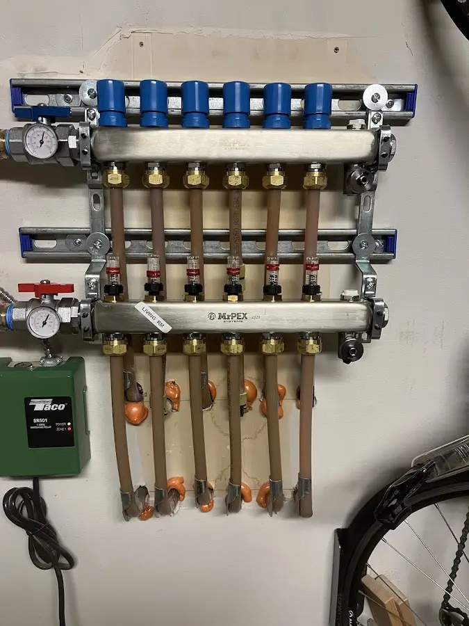 Plumber performing Leak Detection at a residential property in Pottstown